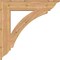 Ekena Millwork Thorton Traditional Smooth Bracket, Western Red Cedar, 5 1/2"W x 32"D x 32"H BKT06X32X32THR01SWR - alternate 3